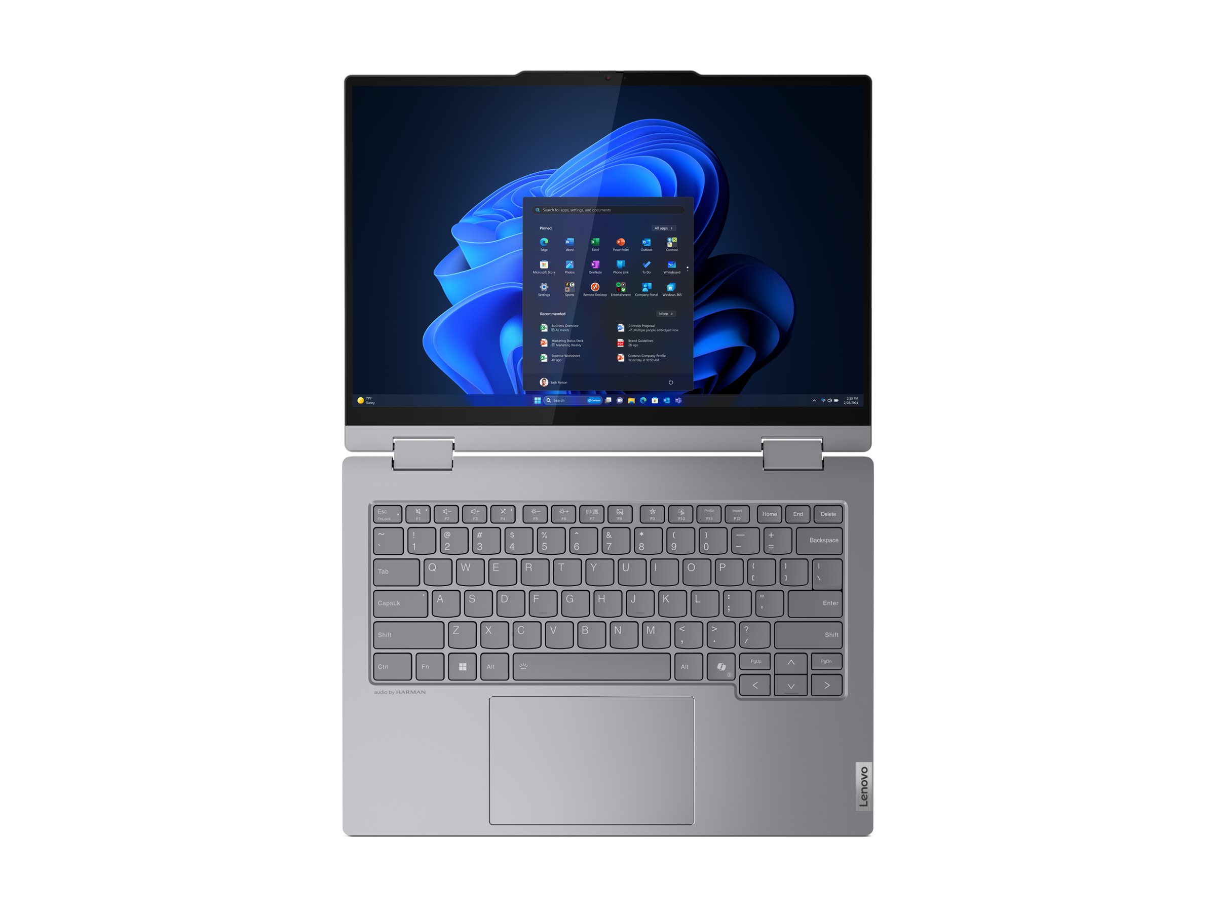 Lenovo ThinkBook 14 G4 21MX - Flip-Design - Intel Core Ultra 5 125U  1.3 GHz - Win 11 Pro - Intel Graphics - 16 GB RAM - 512 GB SSD NVMe - 35.6 cm (14)