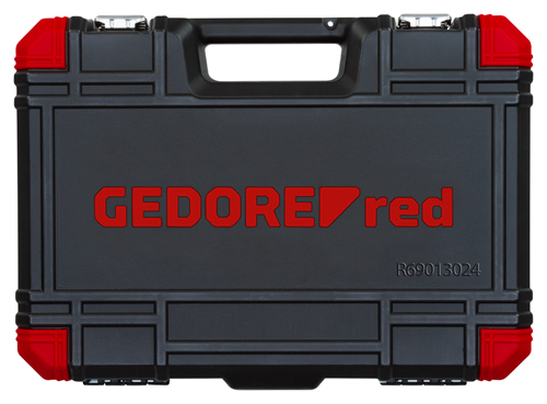 Gedore R69013024 - Steckschlüssel-Satz - 1/2" - Metrisch - 20 Kopf/Köpfe - 10 bis 32 mm - Chrom-Vanadium-Stahl, Ansicht 3