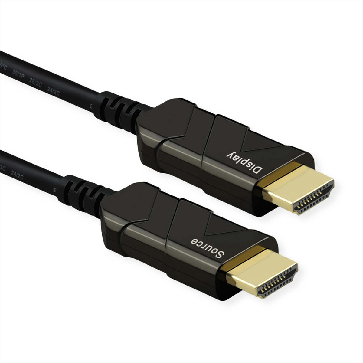 ROLINE UltraHD HDMI Kabel AOC 8K - Kabel - Digital/Display/Video