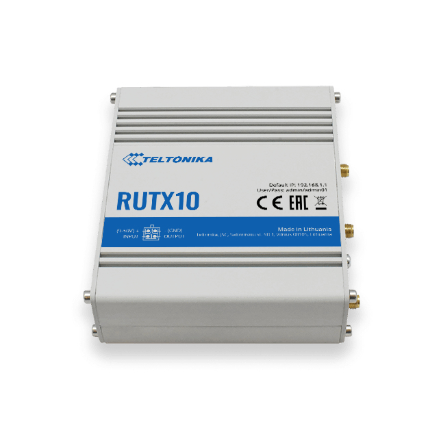Teltonika RUTX10 - Wireless Router - 4-Port-Switch, Ansicht 2
