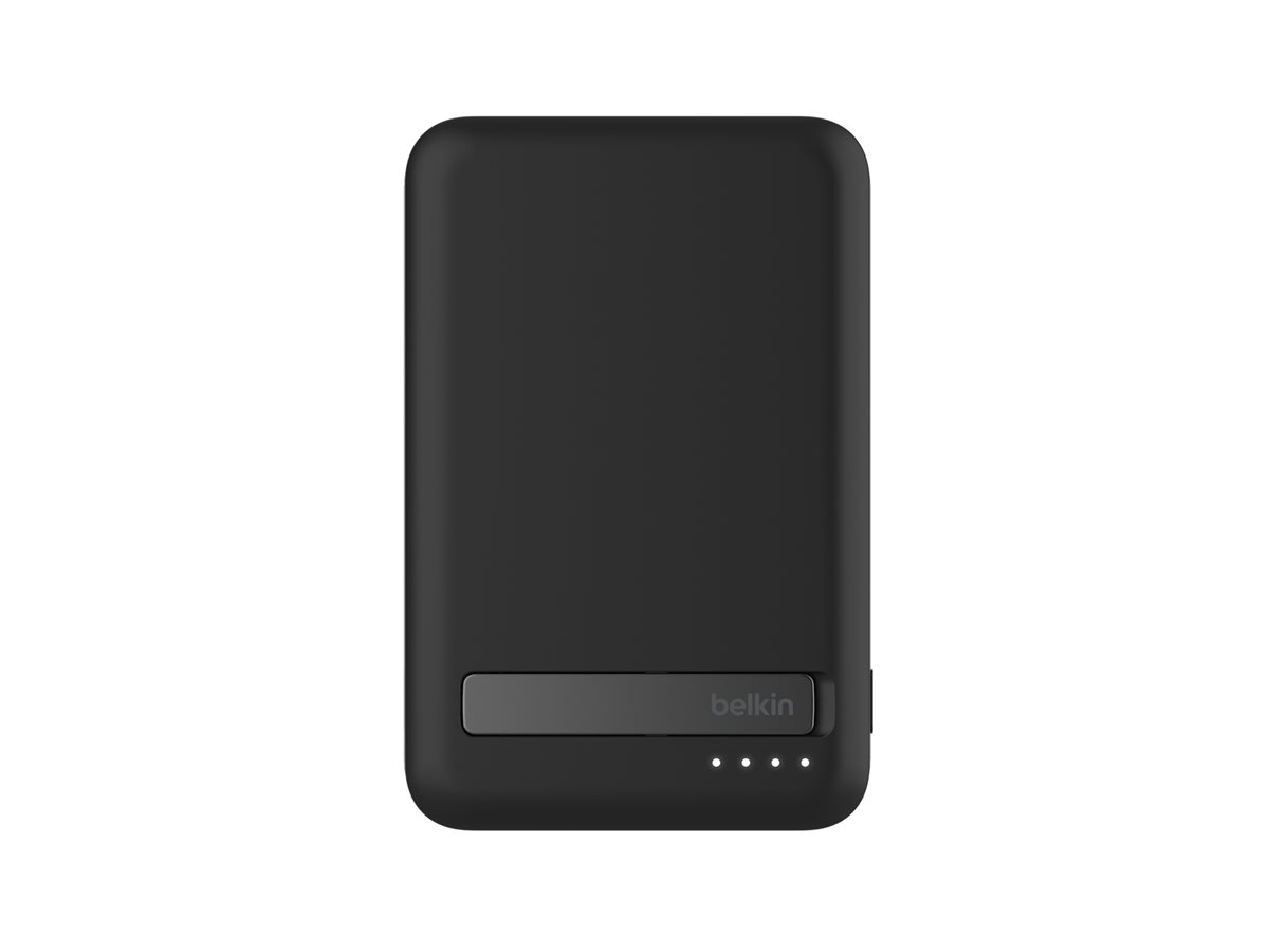 Belkin BoostCharge Pro - Induktive Power Bank - magnetisch mit Qi2 - 5000 mAh - 15 Watt - Fast Charge (24 pin USB-C), Ansicht 4