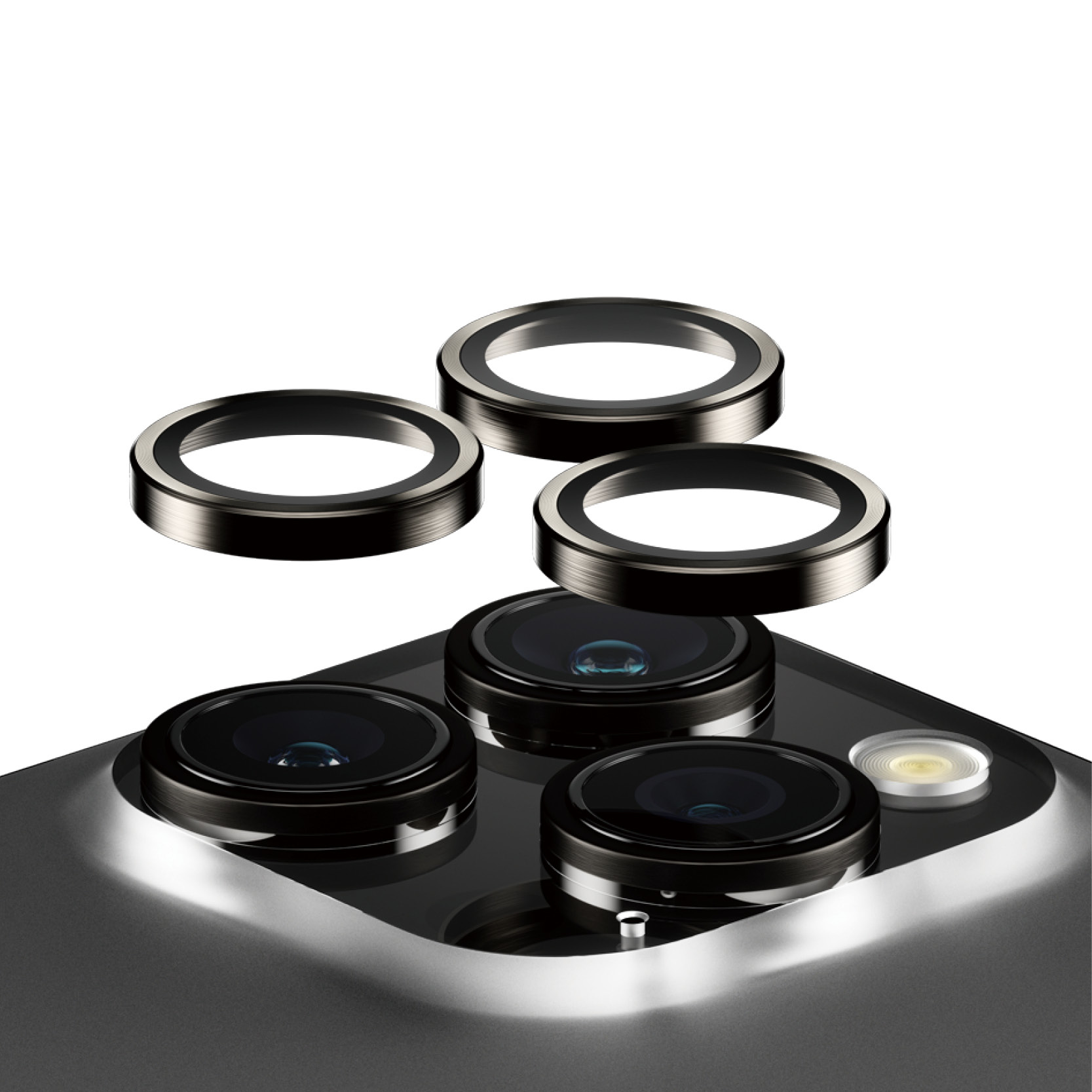 PanzerGlass Hoops Camera Lens Protector iPhone 15 Pro/15 Pro Max, Ansicht 2