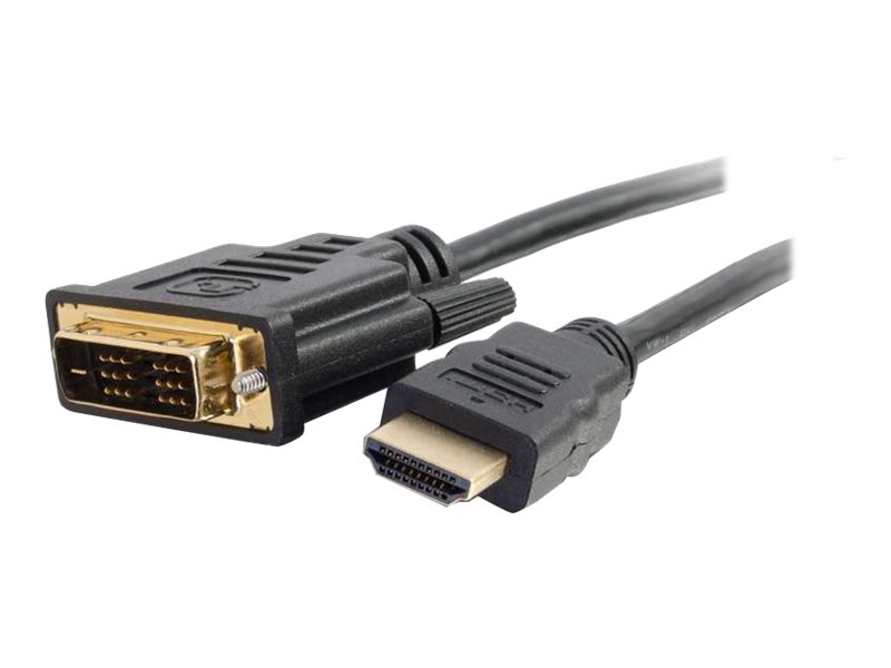C2G 1m (3ft) HDMI to DVI Cable - HDMI to DVI-D Adapter Cable