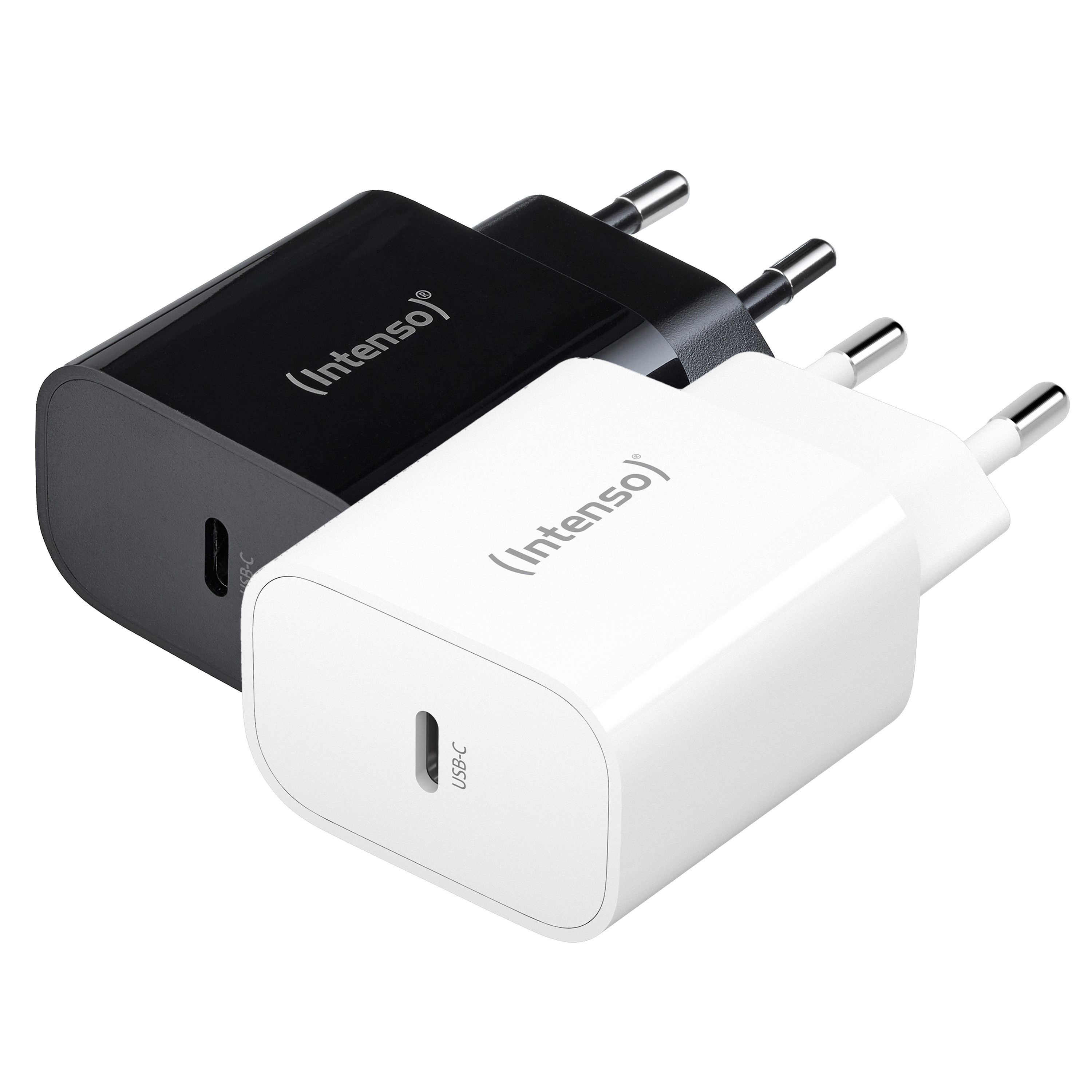 Intenso W20C black USB-C Adapter 20 W Schwarz, Ansicht 2