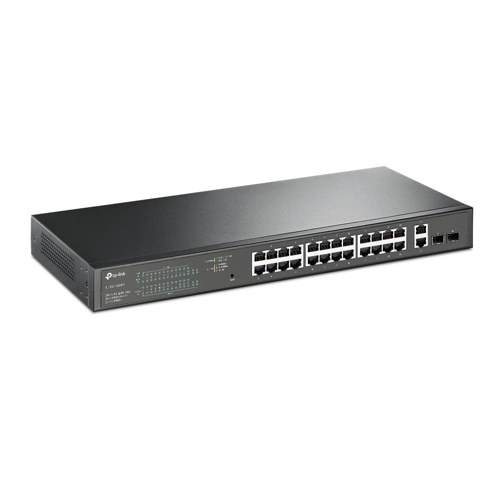 TP-LINK TL-SG1428PE - Managed - L2 - Gigabit Ethernet (10/100/1000) - Power over Ethernet (PoE) - Rack-Einbau - 1U