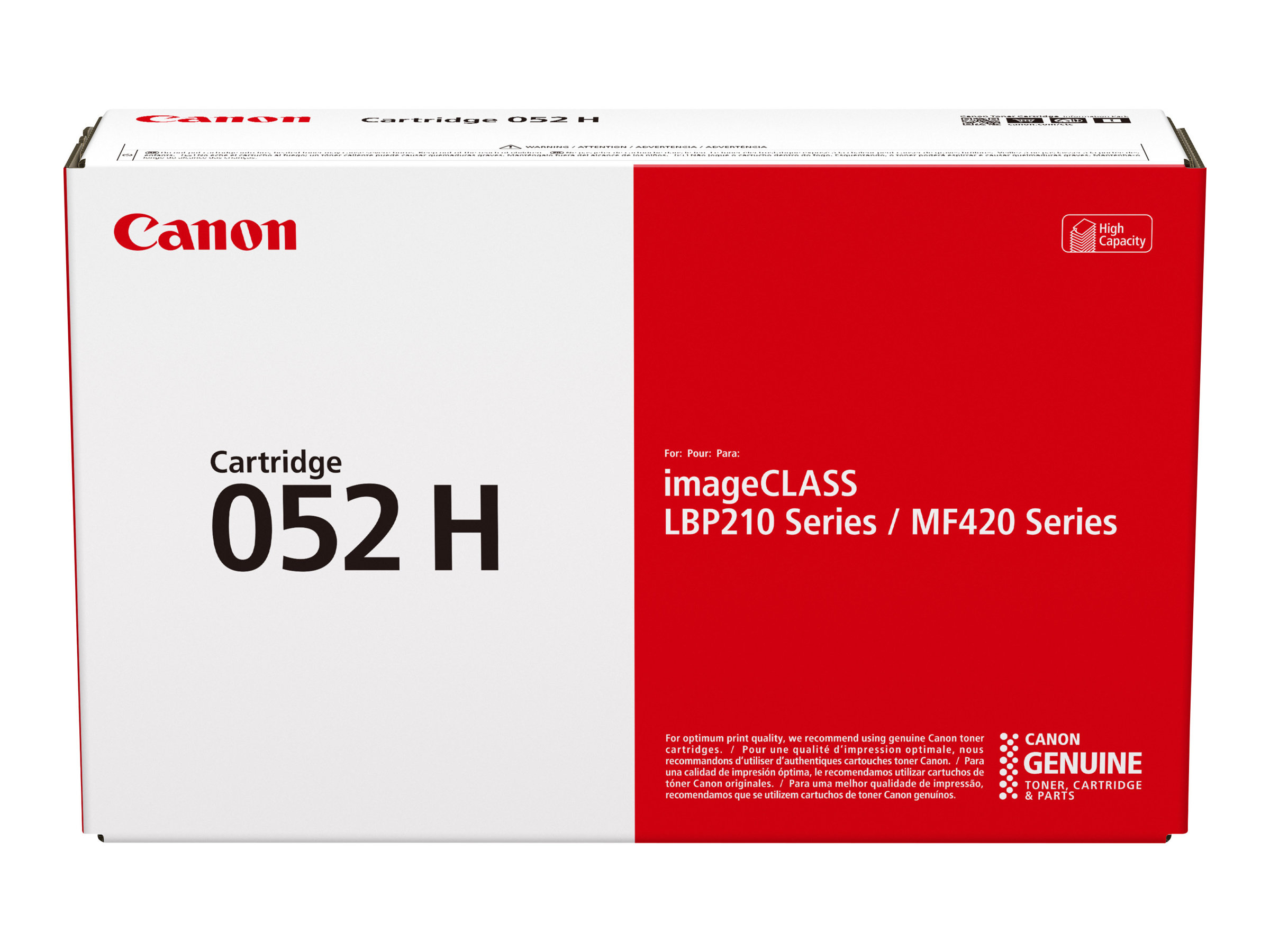 Canon 052 H - Mit hoher Kapazität - Schwarz - Original