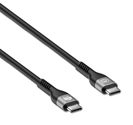 Manhattan USB-Kabel - 24 pin USB-C (M) umkehrbar zu 24 pin USB-C (M), Ansicht 3