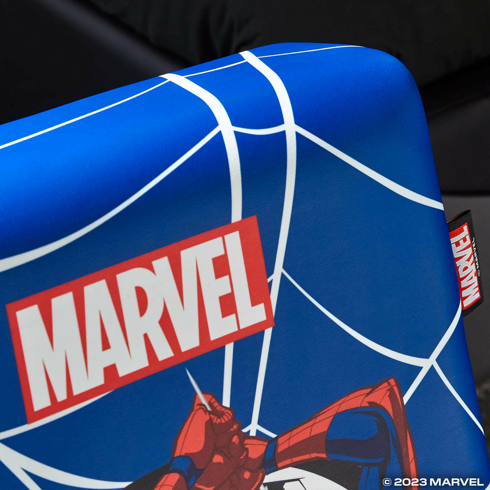 XRocker Gaming Bodensessel blau Marvel/Spider-Man/klappbar, Ansicht 2