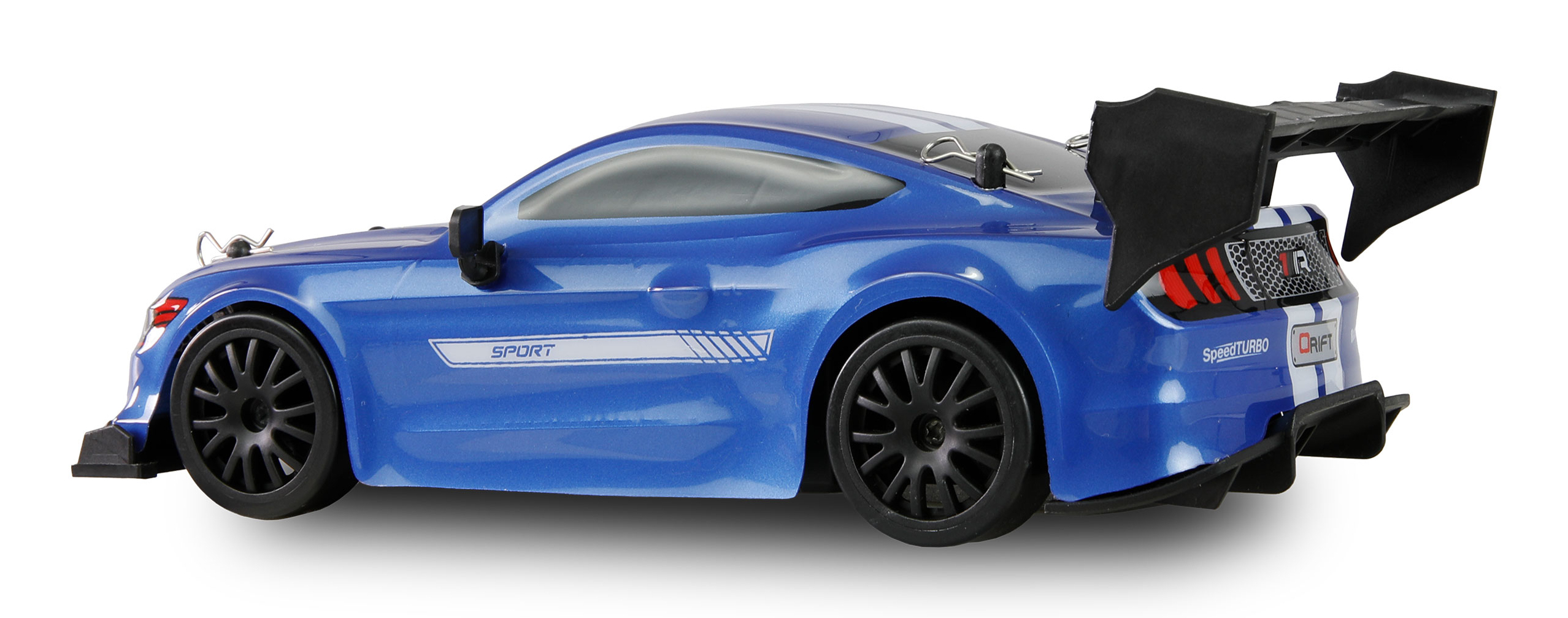 Amewi Drift Racing Car 4WD 1 24 RTR blau mit Unterbodenbeleu, Ansicht 3