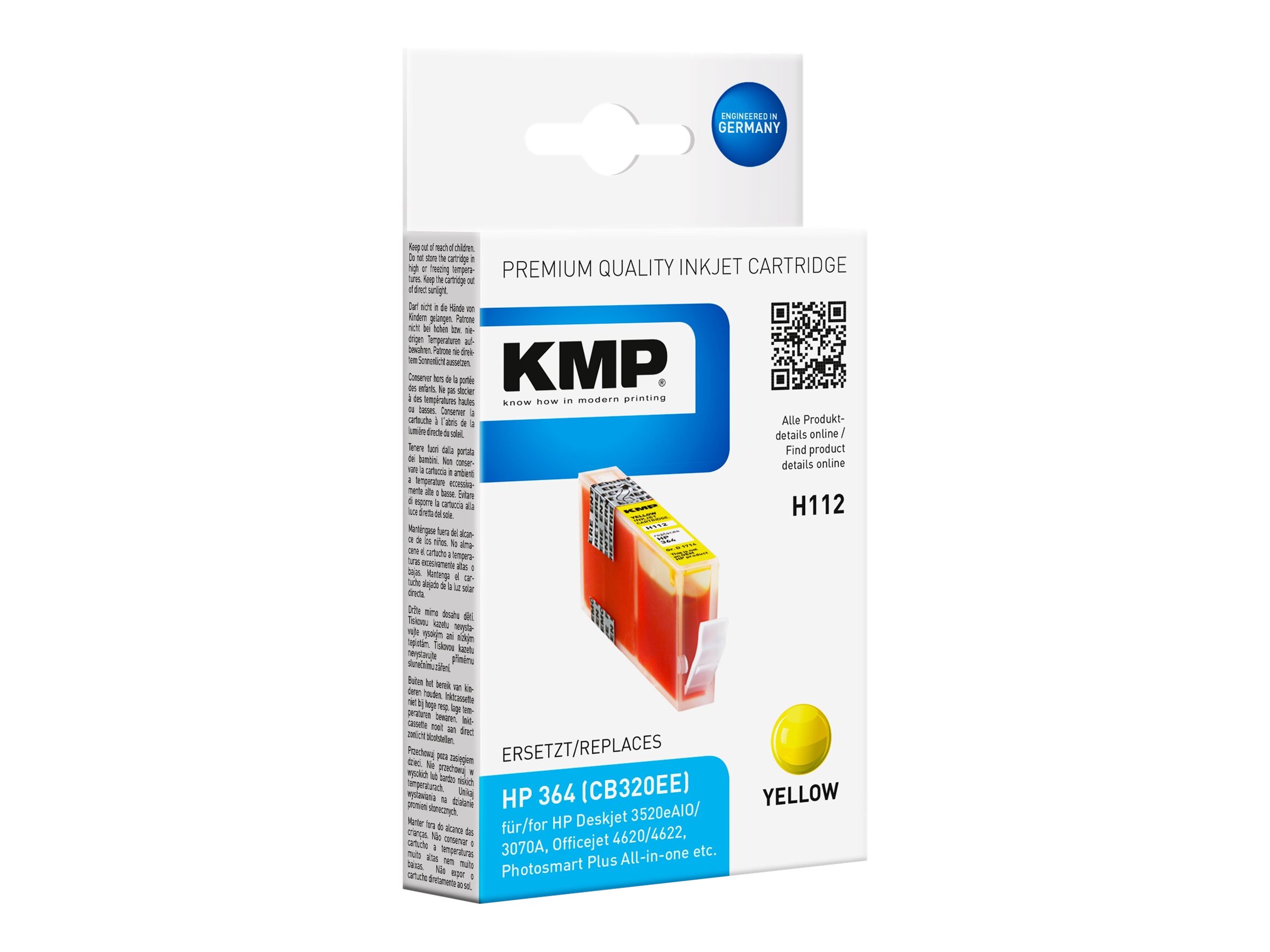 KMP H112 - 8 ml - Gelb - kompatibel - Ti