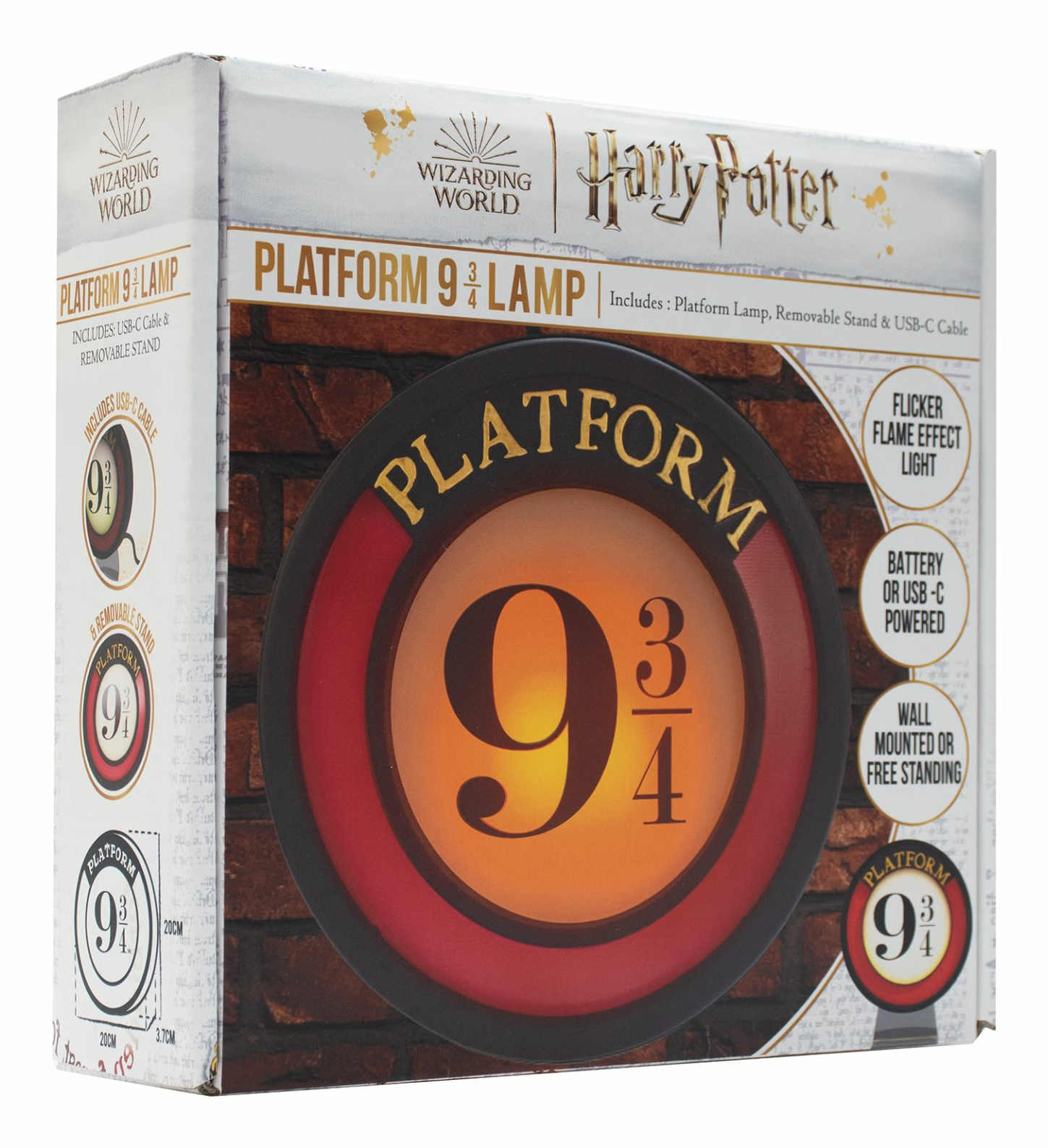 Thumbs Up ! Lampe - Harry Potter - im Design Gleis 9 3/4, Ansicht 3