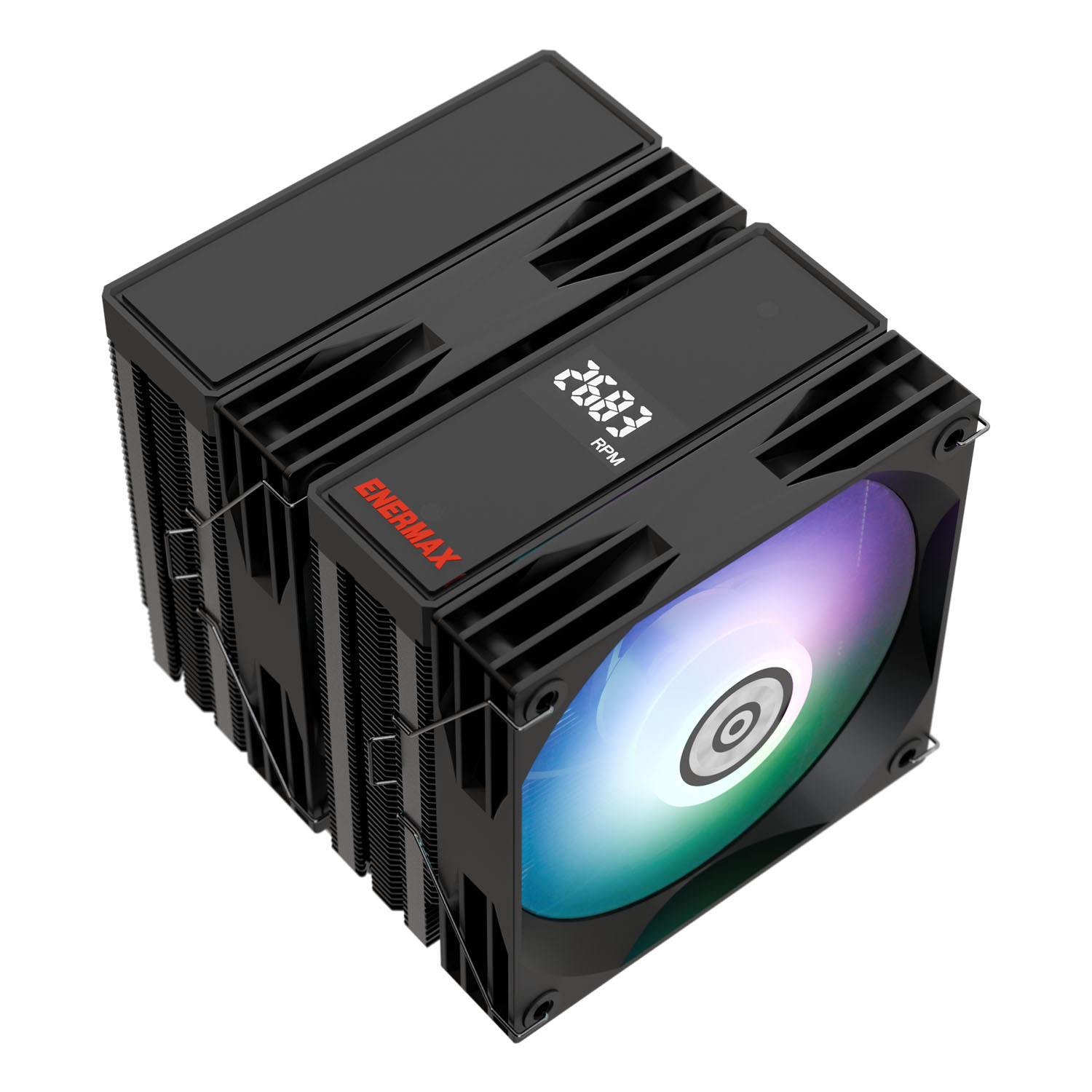 Enermax Cooler Enermax ETS-T60D ARGB Luftkühler schwarz, Ansicht 3