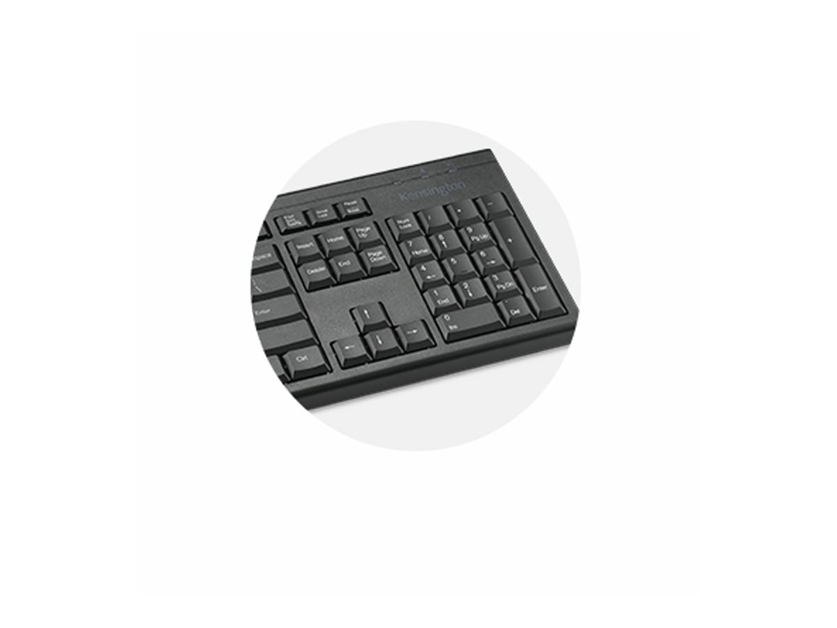 Kensington KB150 EQ - Tastatur - full size - kabellos