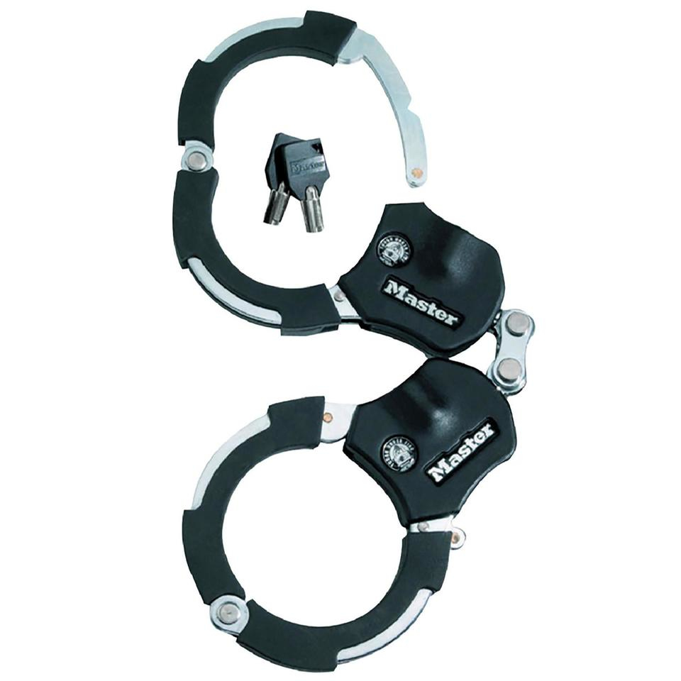MasterLock Street Cuff Slot - Ringschloss - Schwarz - Silber - Stahl - Schlüssel - 360 mm - 7,6 mm, Ansicht 2