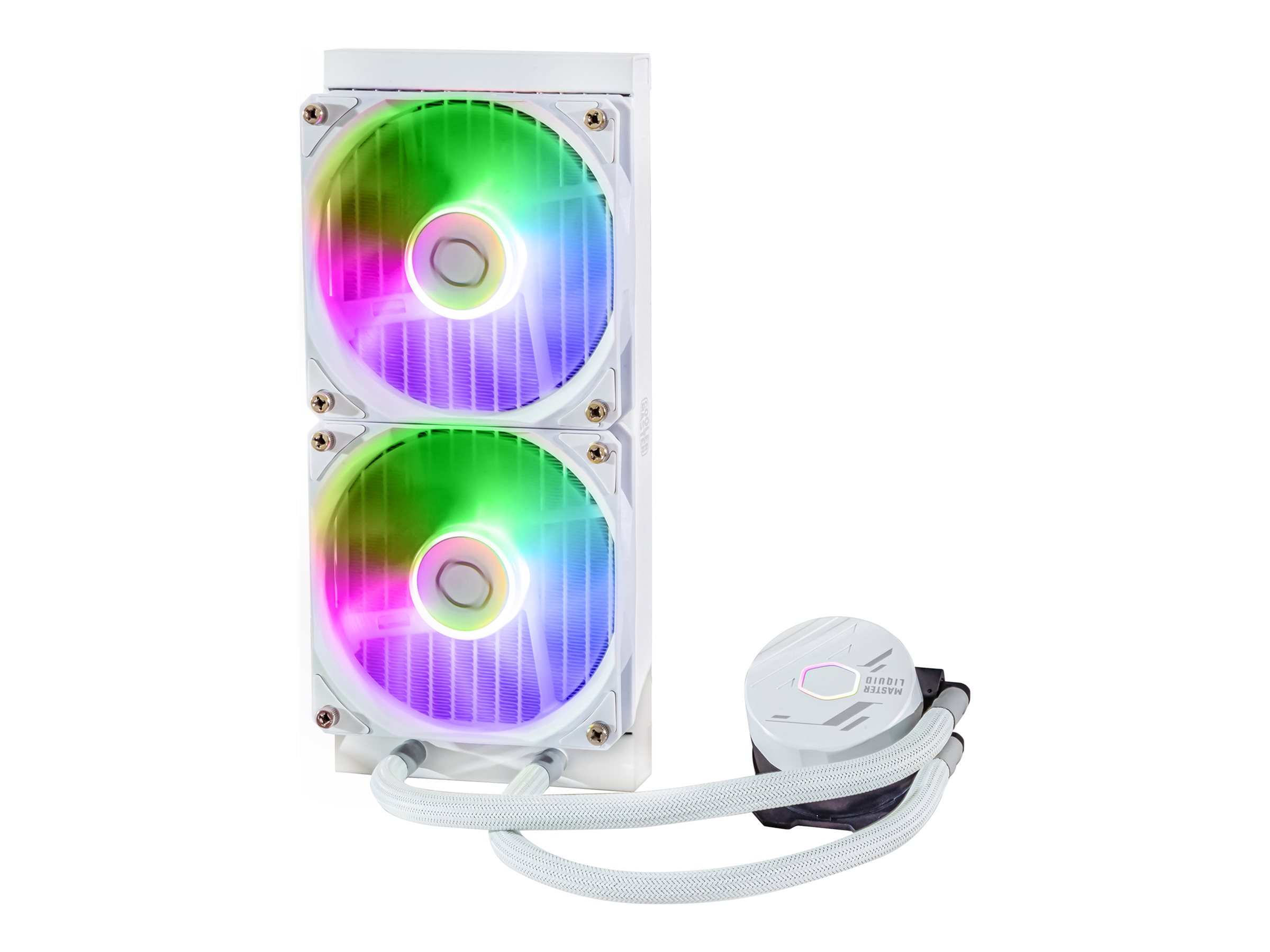 Cooler Master MasterLiquid Lite 240L Core ARGB - Prozessor-Flüssigkeitskühlsystem - Kühlergröße: 240 mm, Ansicht 3