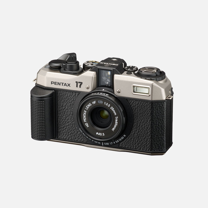 Pentax 17 schwarz/silber - Digitalkamera, Ansicht 2