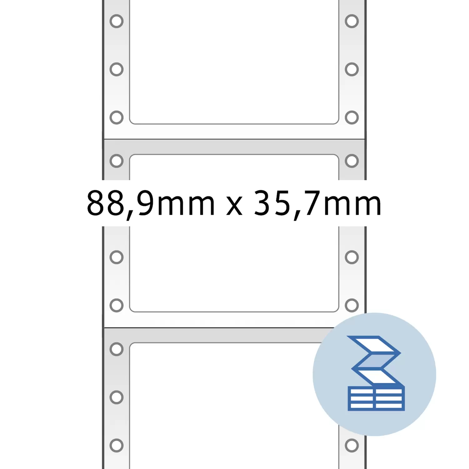 HERMA Computer labels - Papier - matt - permanent selbstklebend, Ansicht 4