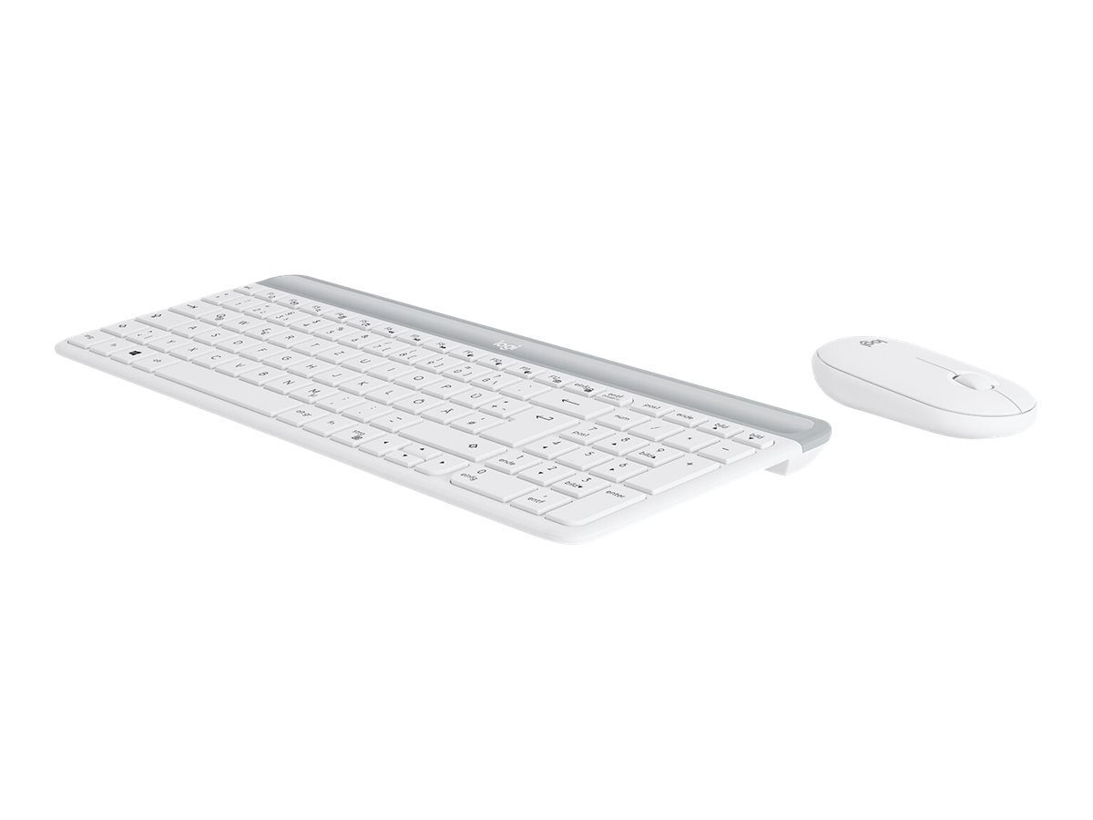Logitech Slim Wireless Combo MK470 - Tastatur-und-Maus-Set - TL: Deutsch, QWERTZ, Ansicht 5