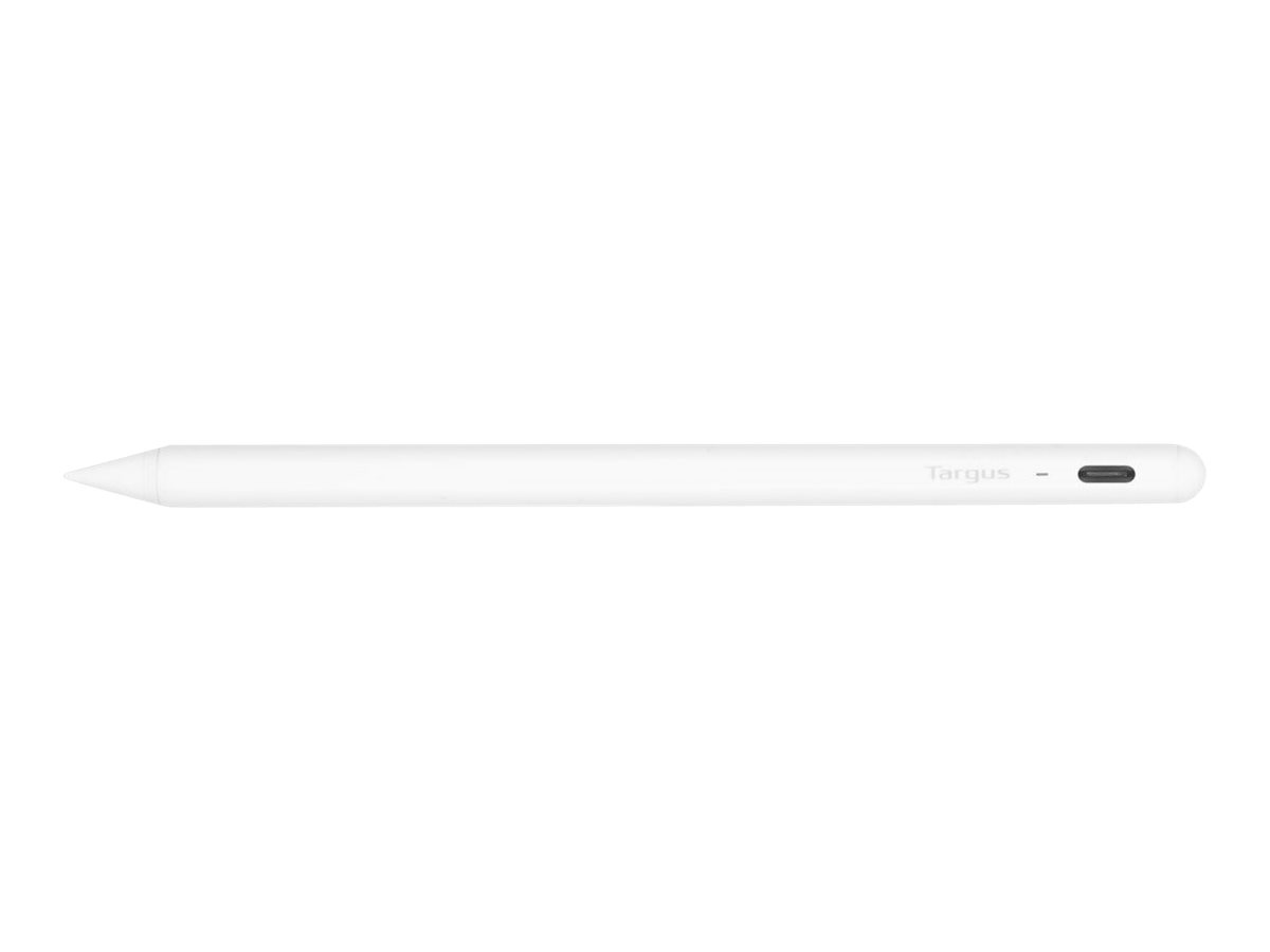 Targus - Aktiver Stylus - antimikrobiell - weiß - für Apple 10.2-inch iPad, 10.5-inch iPad Air, 10.9-inch iPad Air, 12.9-inch iPad Pro