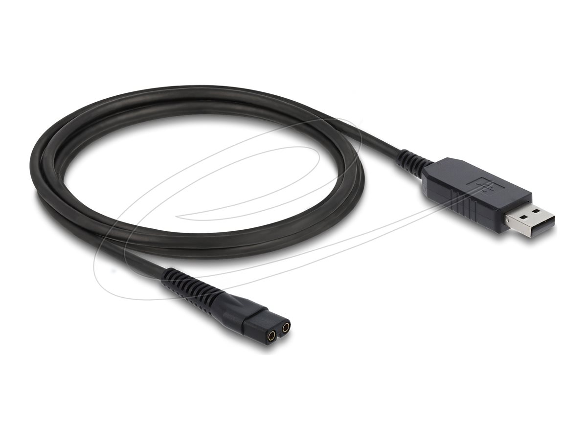 Delock Stromkabel - USB (M) zu 2-polig (M)