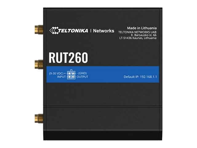 Teltonika RUT260 4G LTE Cat 6 Industry Router, Ansicht 2
