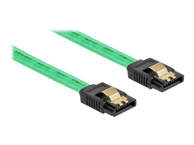 Delock SATA 6 Gbs Cable UV glow effect - SATA-Kabel