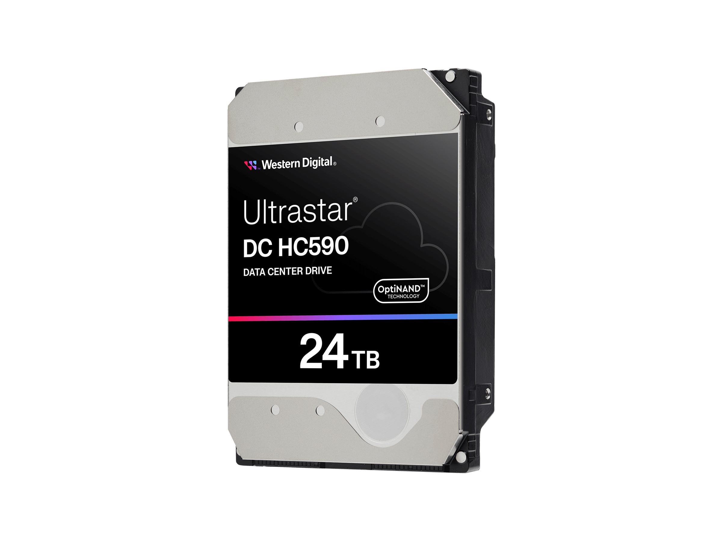 WD Ultrastar DC HC590 0F65642 - Festplatte - Datencenter - verschlüsselt - 24 TB - intern - 3.5 (8.9 cm)