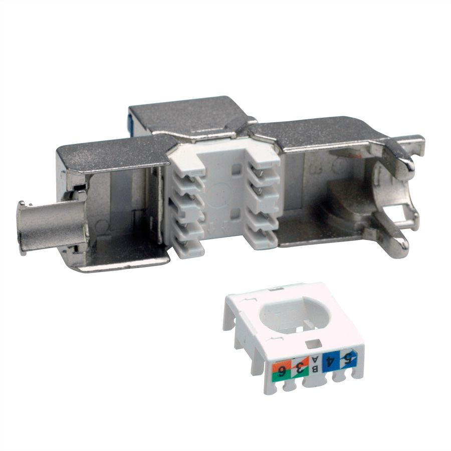VALUE Modulare Eingabe - RJ-45 - Silber, Ansicht 2