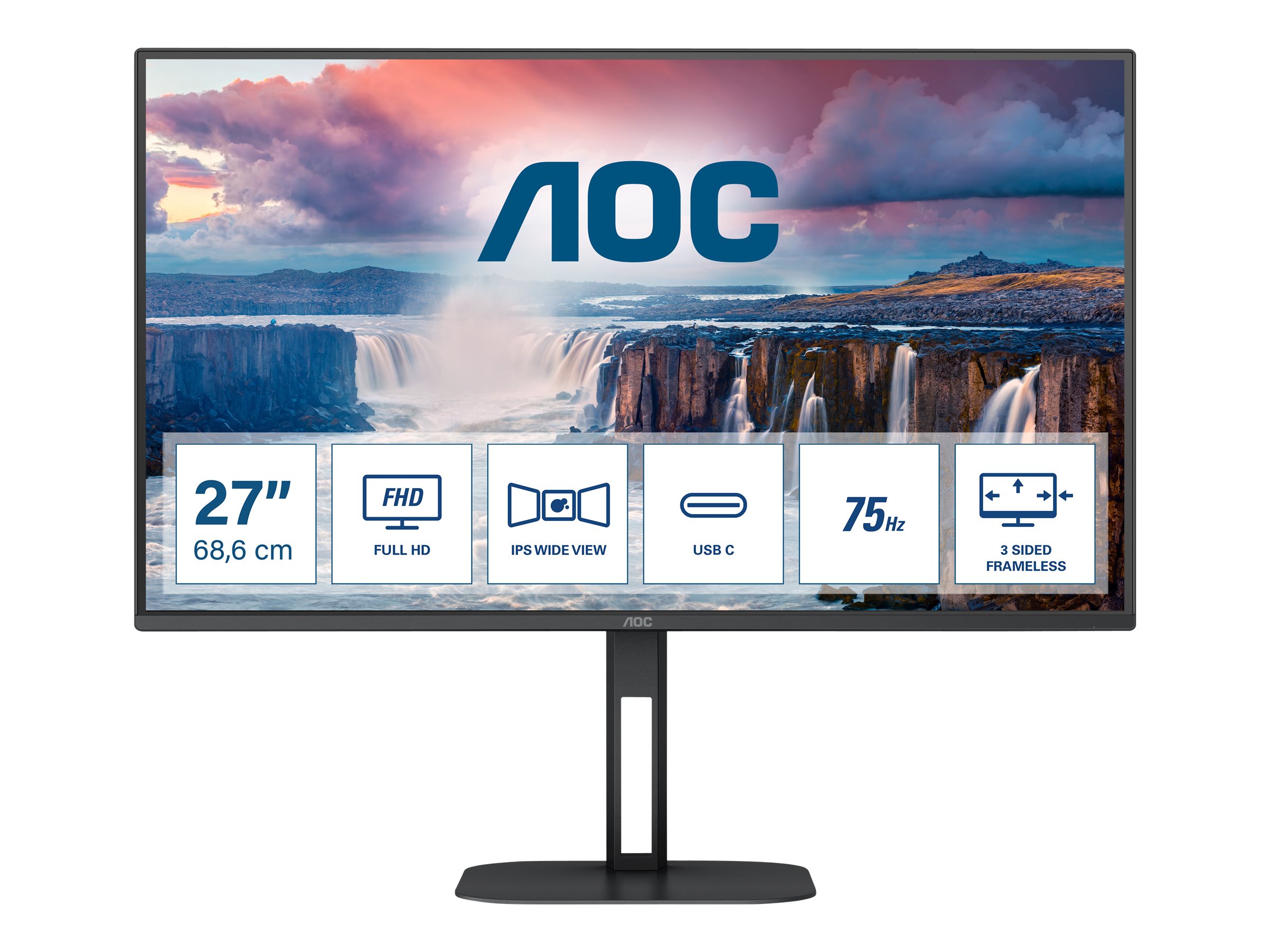 AOC 27V5CE/BK 68,58cm monitor (27V5CE/BK)