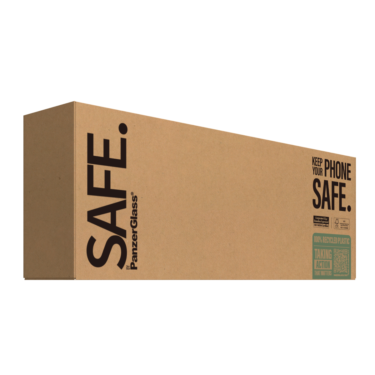 PanzerGlass SAFE. by PanzerGlass - Hintere Abdeckung für Mobiltelefon - Thermoplastisches Polyurethan (TPU), Ansicht 2