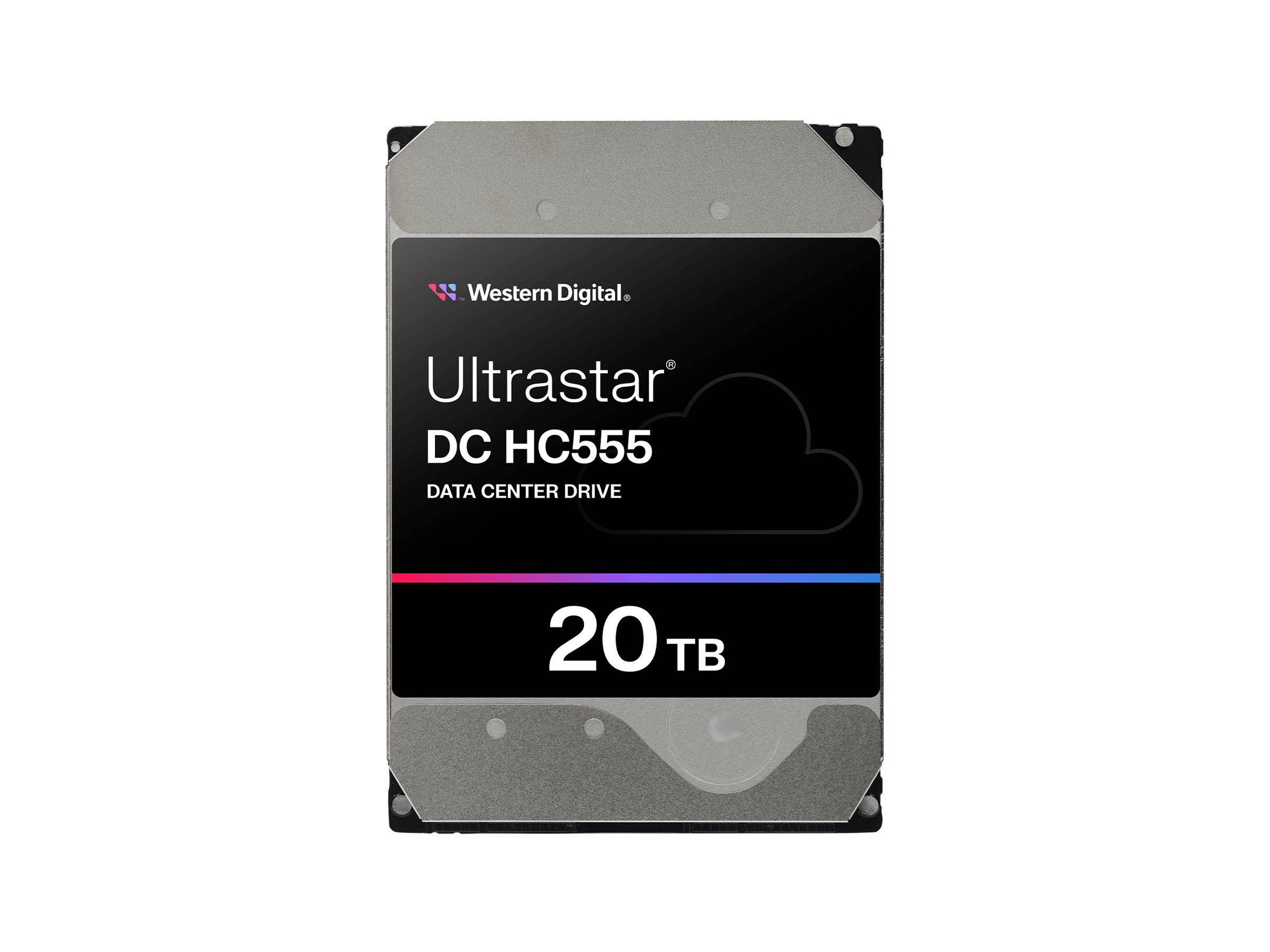 WD Ultrastar DC HC555 - Festplatte - Datencenter - 20 TB - intern - 3.5 (8.9 cm)