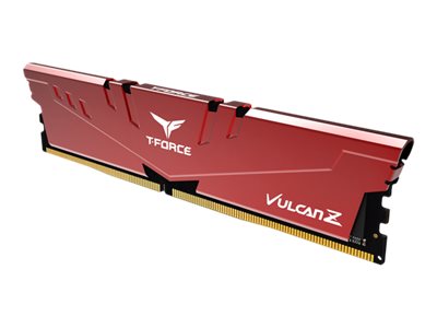 Team Group T-Force Vulcan Z - DDR4 - Modul - 16 GB - DIMM 288-PIN - Rot, Ansicht 3