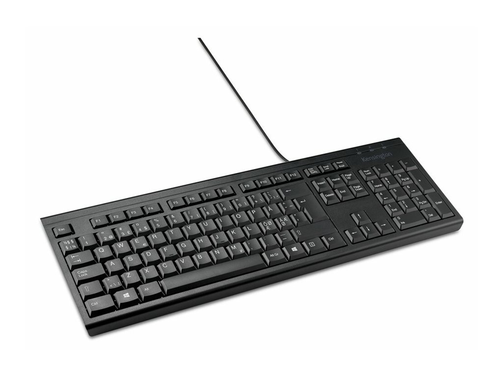 Kensington KB100 EQ - Tastatur - full size - USB