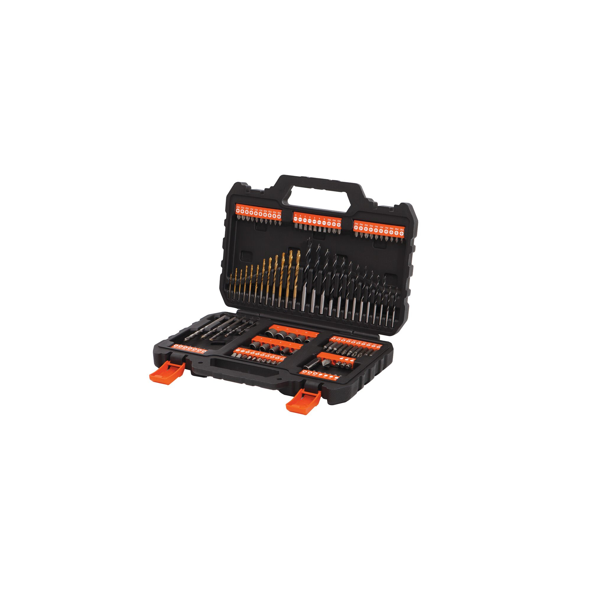 Black & Decker A7200-XJ Titanium - Schraubendreher- und Bohreinsatzset, Ansicht 2