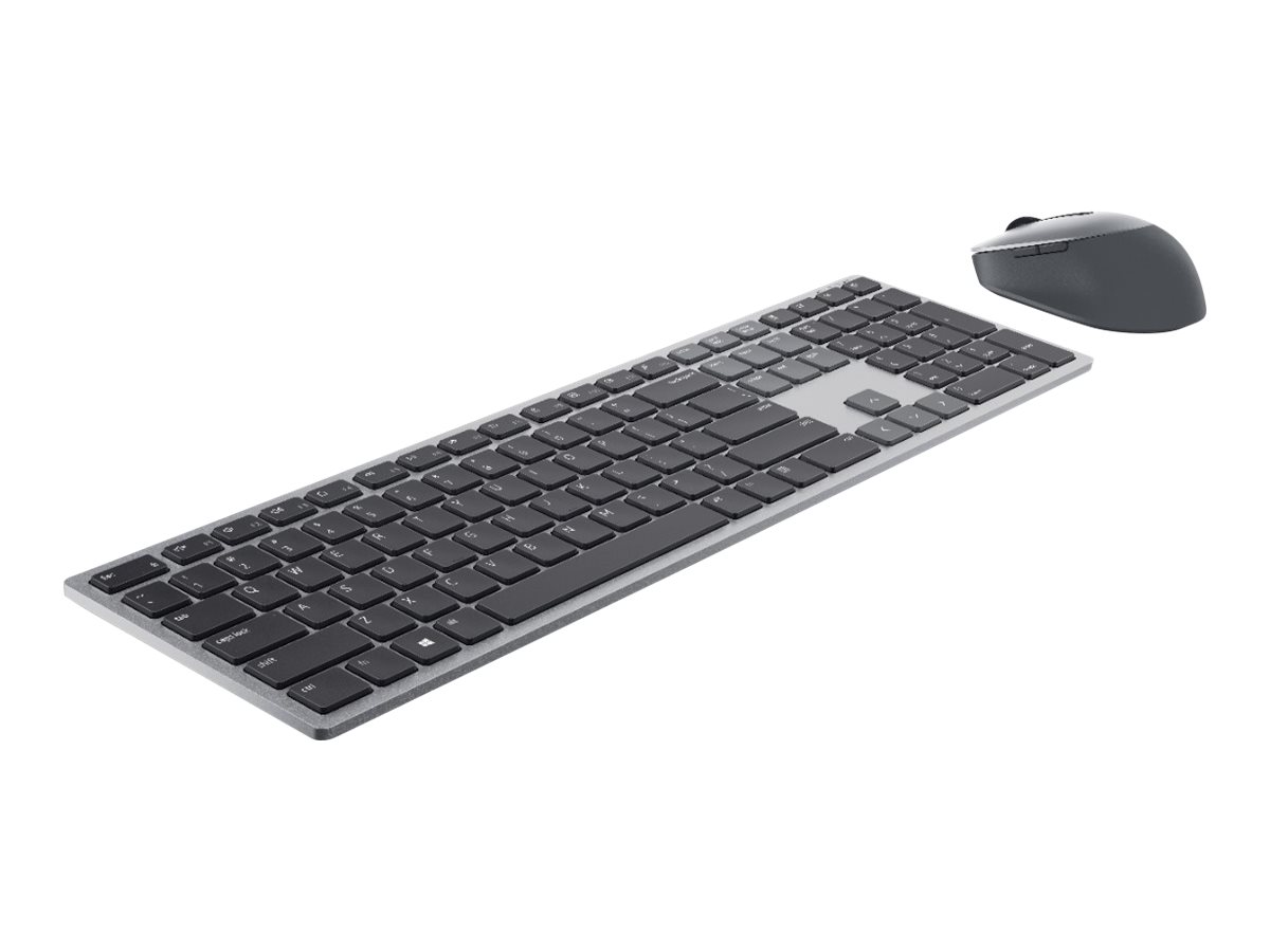 Dell KM7321W - Volle Größe (100%) - RF Wireless + Bluetooth - Grau - Titan - Maus enthalten - TL: Nordisch, QWERTY, Ansicht 4