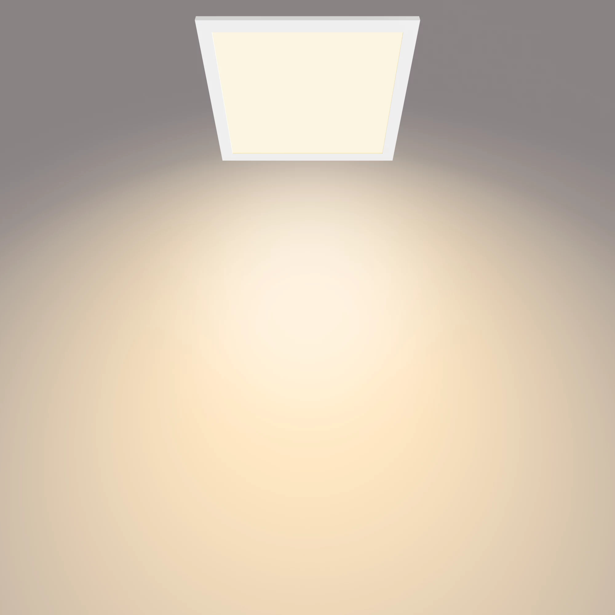 Philips Funktional Panel Deckendecke - quadratisch - 12 W - LED - Nicht austauschbare(s) Leuchtmittel - 1100 lm - Weiß, Ansicht 3