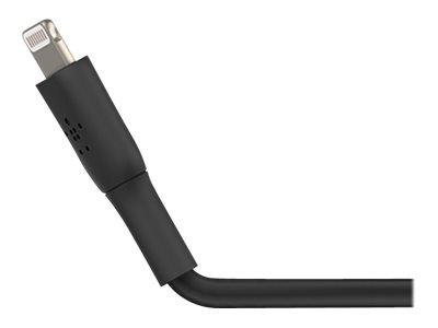 Belkin BoostCharge - Lightning-Kabel - 24 pin USB-C männlich zu Lightning männlich - 1 m - Schwarz - (18 W), Ansicht 2
