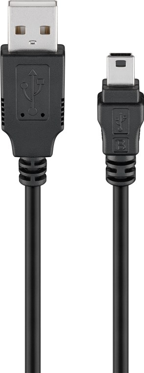 Goobay - USB-Kabel - USB (M) bis Mini-USB, Typ B (M), Ansicht 2