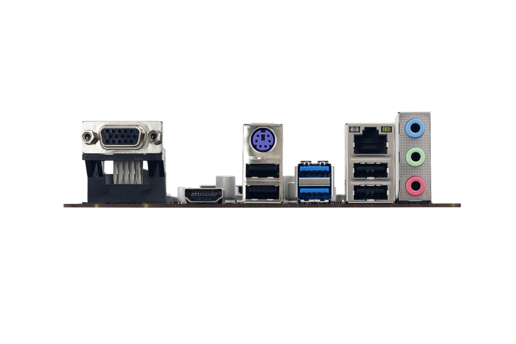 Biostar H610MH D5 - Intel - LGA 1700 - 2xDDR5 DIMM - mATX, Ansicht 3