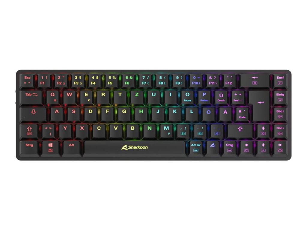 Sharkoon PureWriter W65 - Tastatur - Doppelmodus