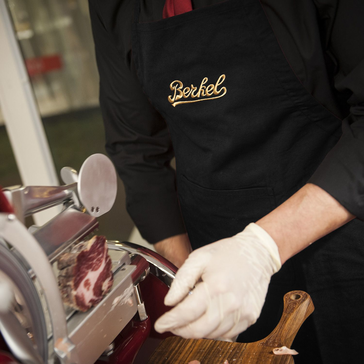 Berkel Küchenschürze - Schwarz/Gold, Ansicht 3