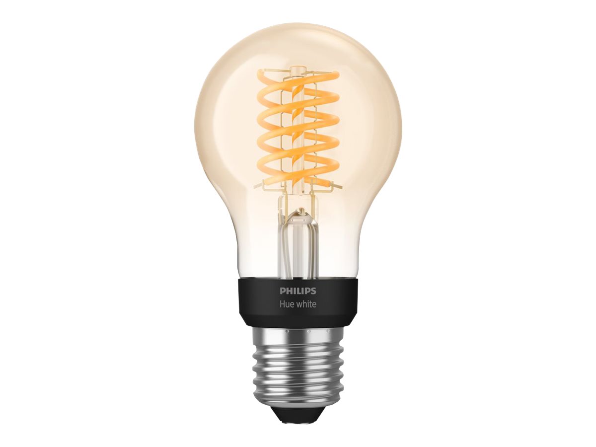Philips Hue White - Glühbirne mit LED-Filament - Form: A60 - E27 - 7 W (Entsprechung 40 W), Ansicht 3