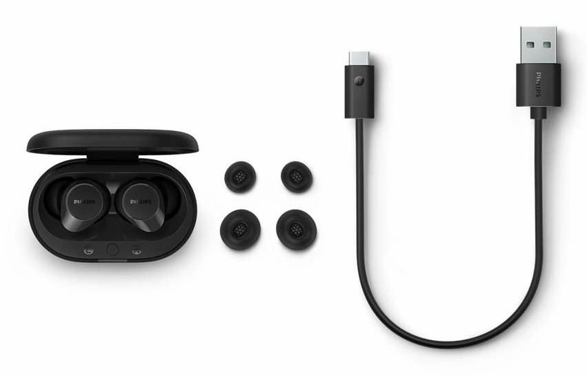 Philips TAT1209BK - True Wireless-Kopfhörer mit Mikrofon, Ansicht 2