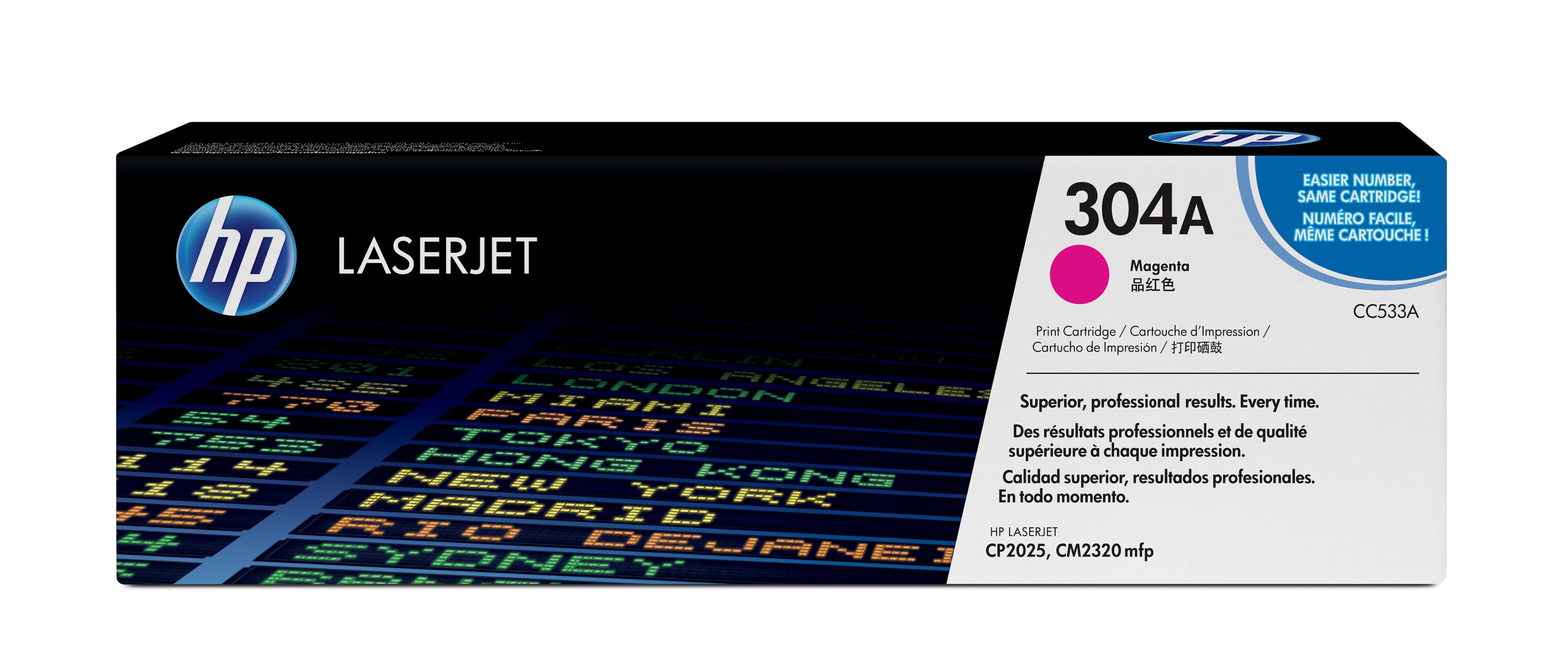 HP 304A Magenta Original LaserJet Tonerkartusche, 2800 Seiten, Magenta, 1 Stück(e)