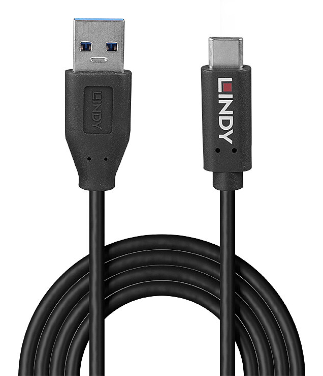 Lindy USB 3.2 Typ A auf C Kabel 10Gbit/s GRS - Kabel - Digital/Daten, Ansicht 2