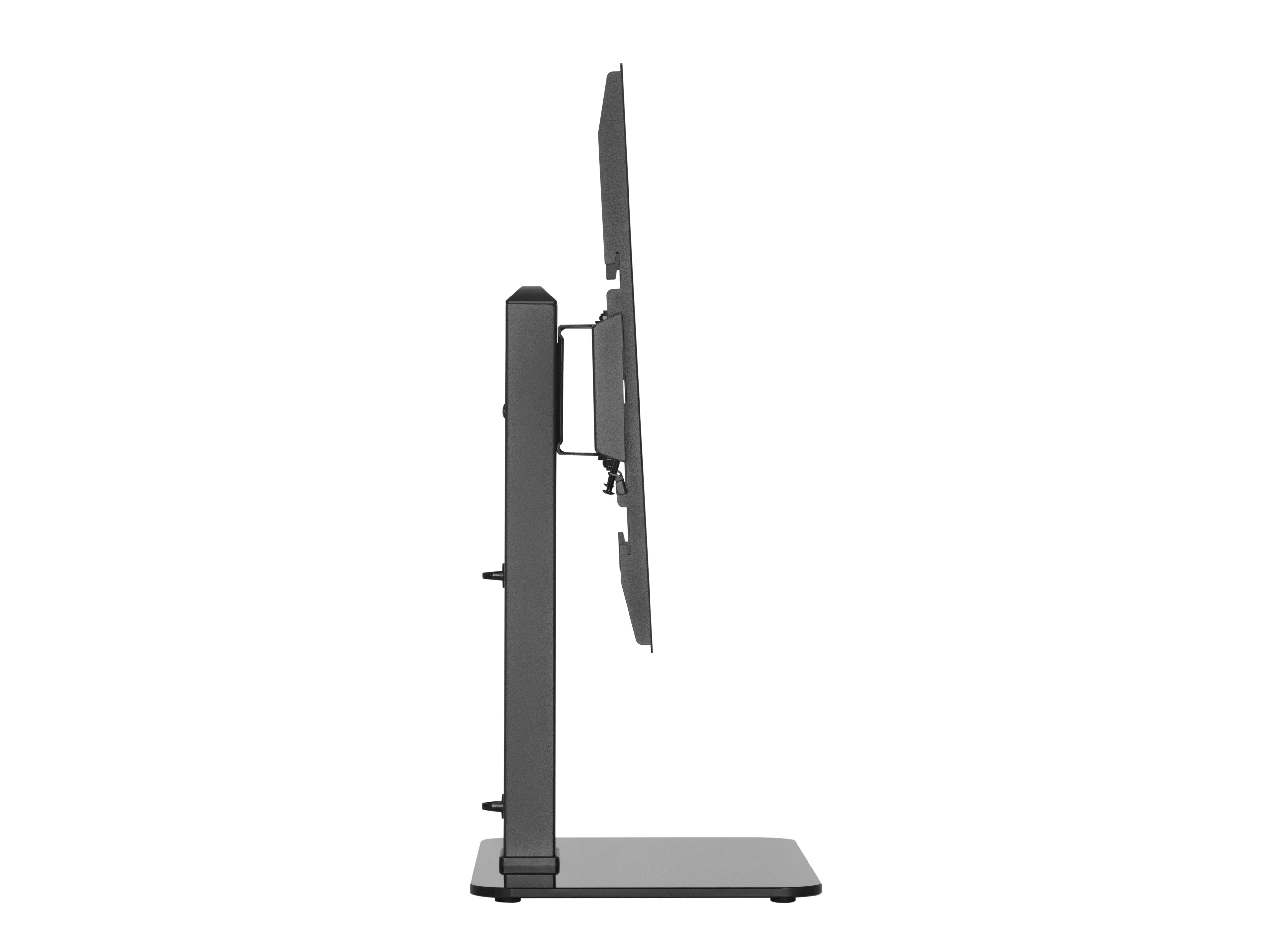 Equip Aufstellung - für LCD-TV / gekrümmter LCD-TV - Kunststoff, stainless steel, Glas - Schwarz - 81.3-139.7 cm 32-55, Ansicht 2