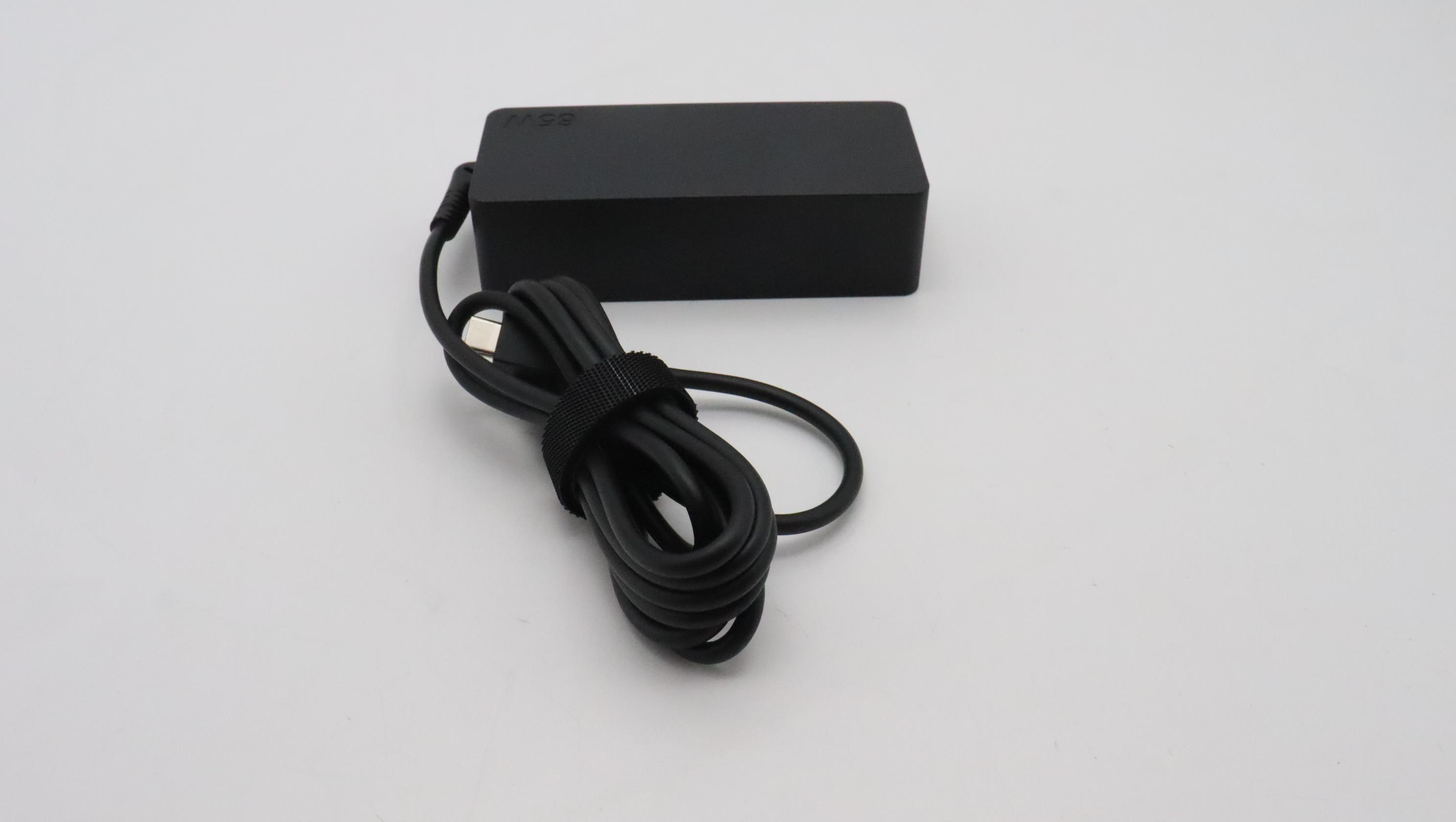 Lenovo AC Adapter USB Type-C includes power cable - PC-/Server Netzteil - 65.000 W, Ansicht 4