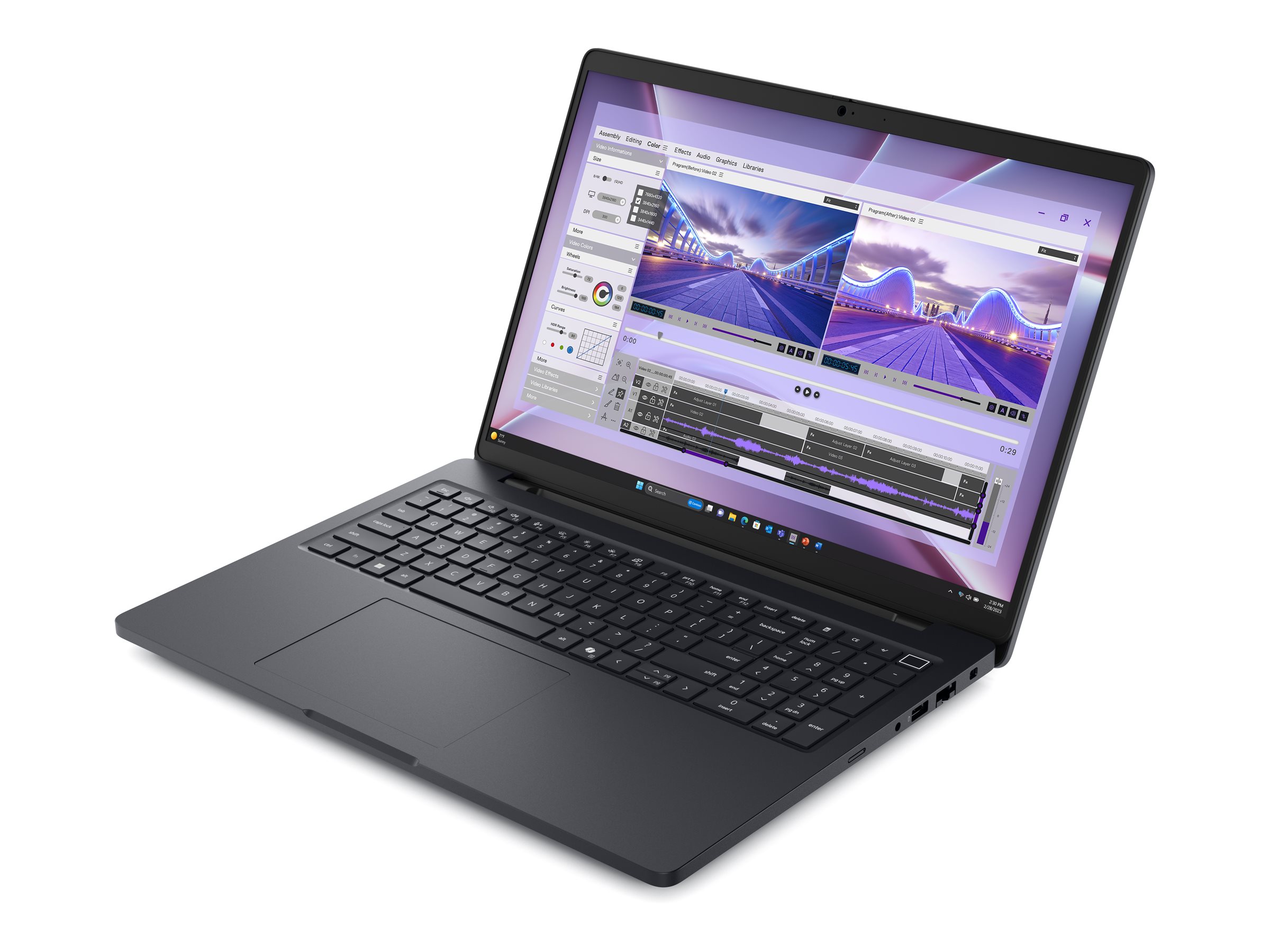 Dell Pro Max 16 MC16250 - Intel Core Ultra 7 265H / 2.2 GHz - vPro Enterprise - Win 11 Pro - RTX PRO 1000 Blackwell - 32 GB RAM - 1 TB SSD SED, NVMe, Performance - 40.646 cm (16")
