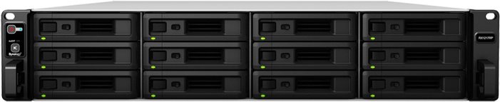 Synology RX1217Rp Speichergehäuse 12 Schächte SATA 6 Gb/s 2U Schwarz