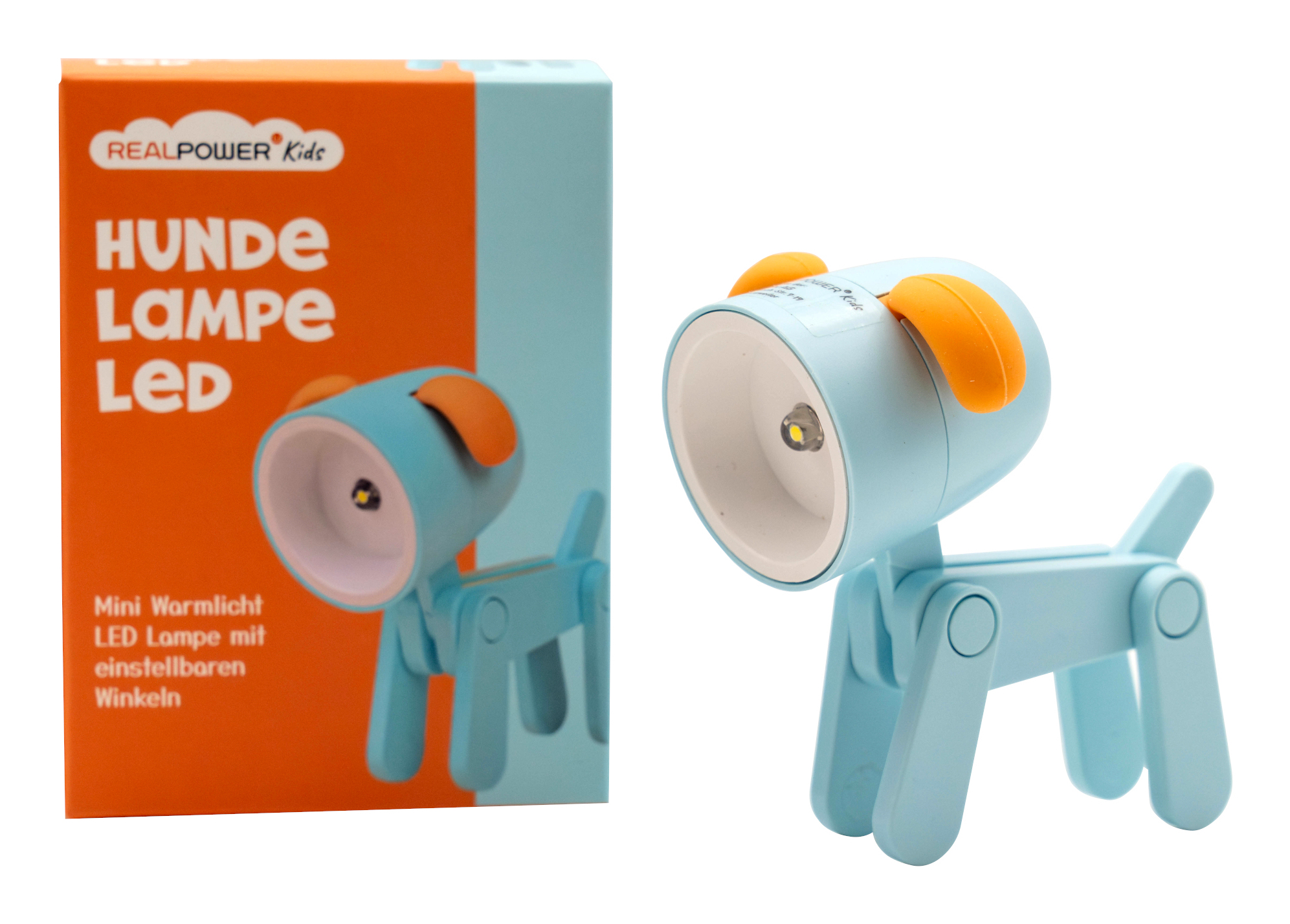 RealPower LED-Tier Taschenlampe Blue Dog, Ansicht 2